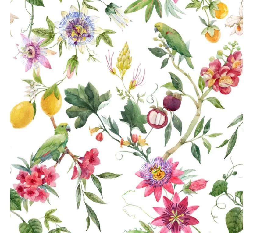 Принтована рогожка DECOR CYTRYNOWY MIX 01 в магазині Toptextil Україна