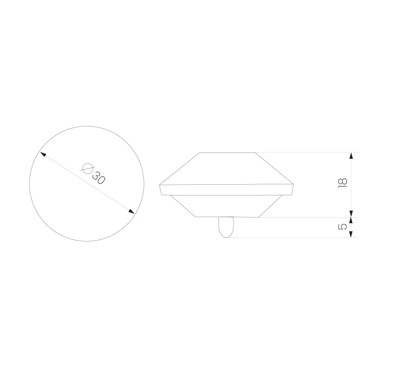 Пуговица стеклянная KK4510 Купить
