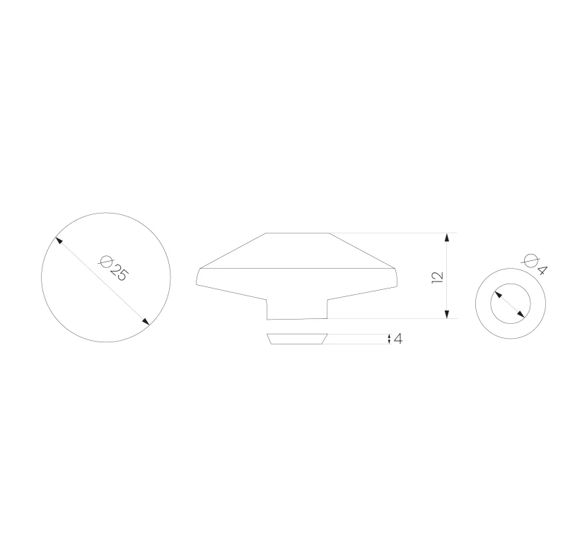 Пуговица стеклянная KN4516 Купить