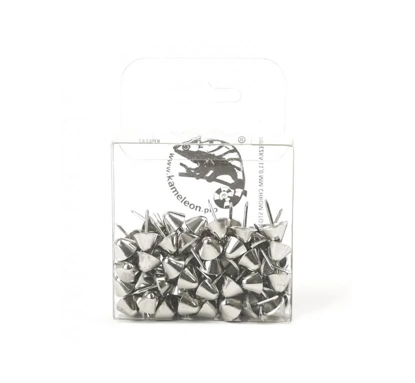 Гвоздь декоративный конус KP4147 10 мм Хром Цена