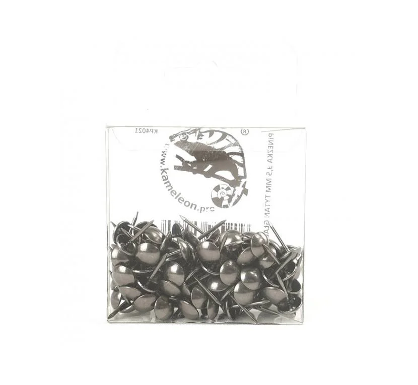 Гвоздь декоративный KP4021 9,5 мм Титан Цена