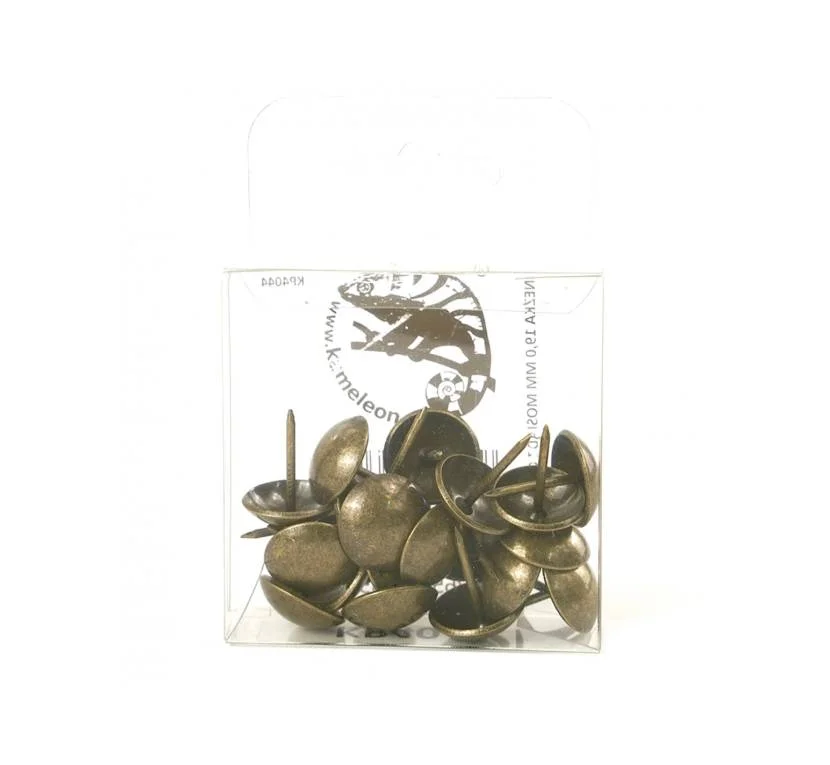 Цвях декоративний KP4044 19 мм Латунний Ціна