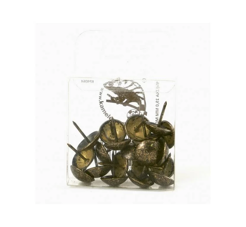 Гвоздь декоративный KP4064 19 мм Черный камуфляж Цена