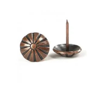 Цвях декоративний квітка KP4094 19 мм Мідь