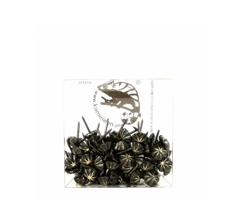 Гвоздь декоративный зонтик KP4191 11 мм Черный камуфляж Цена