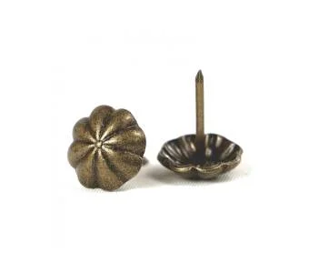 Гвоздь декоративный зонтик KP4194 16 мм Латунный