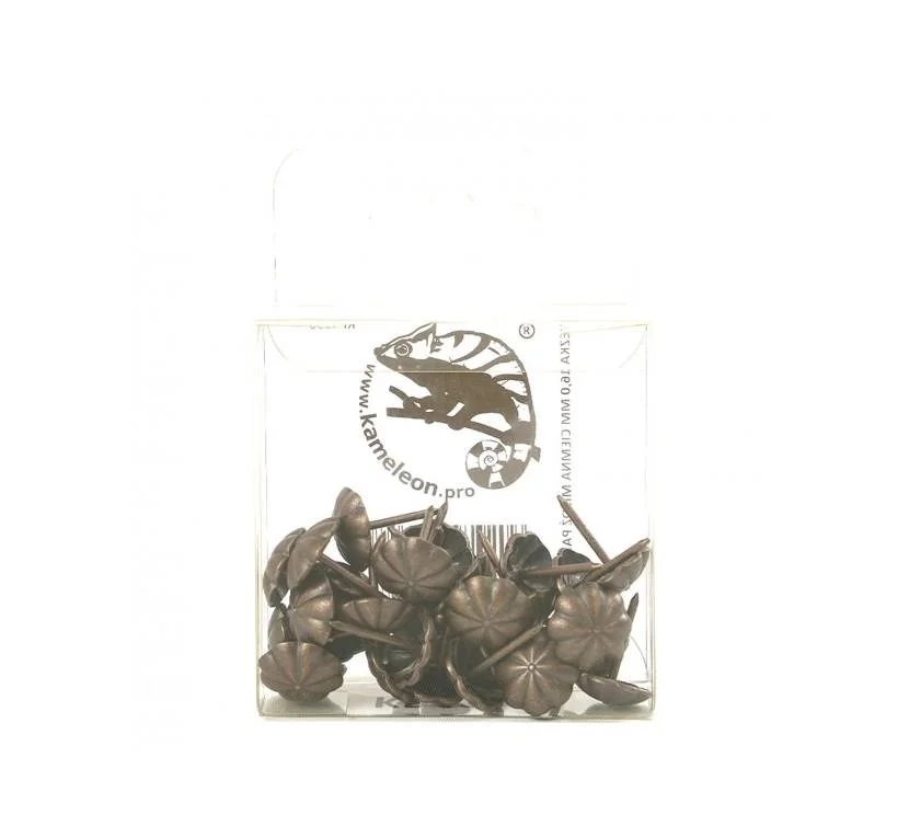 Гвоздь декоративный зонтик KP4196 16 мм Медь Цена