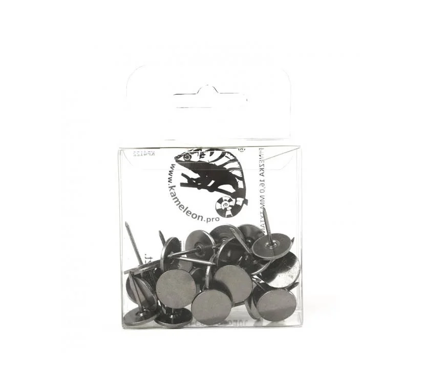 Гвоздь декоративный плоский KP4122 16 мм Титан Цена