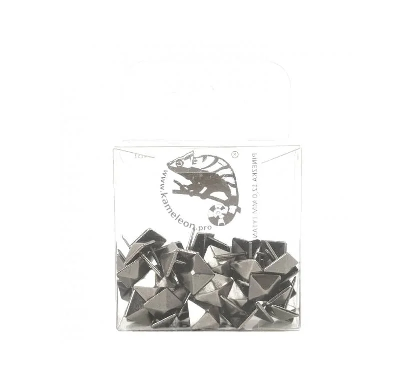 Гвоздь декоративный ромб KP4151 12 мм Титан Цена