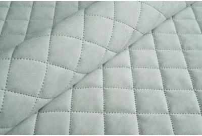 Велюр стеганый Uttario Velvet 3D 2973/U1/O100 Светло-Серый