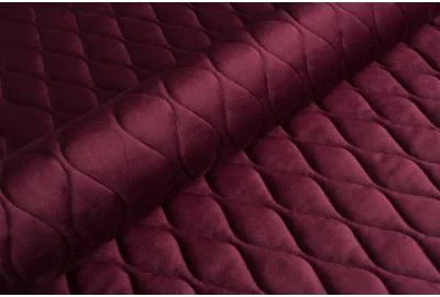 Тканина меблева Велюр стьобаний Magic Velvet 3D 2202/P117/O100 Бордовий
