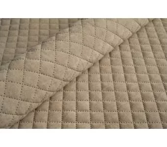 Велюр стеганый Uttario Velvet 3D 2976/U3/O100 Пастельно-Коричневый