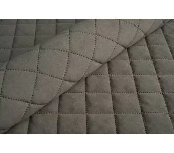 Велюр стеганый Uttario Velvet 3D 2975/U1/O100 Платиново-Серый