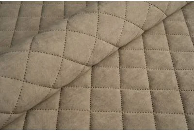 Велюр стеганый Uttario Velvet 3D 2976/U1/O100 Пастельно-Коричневый
