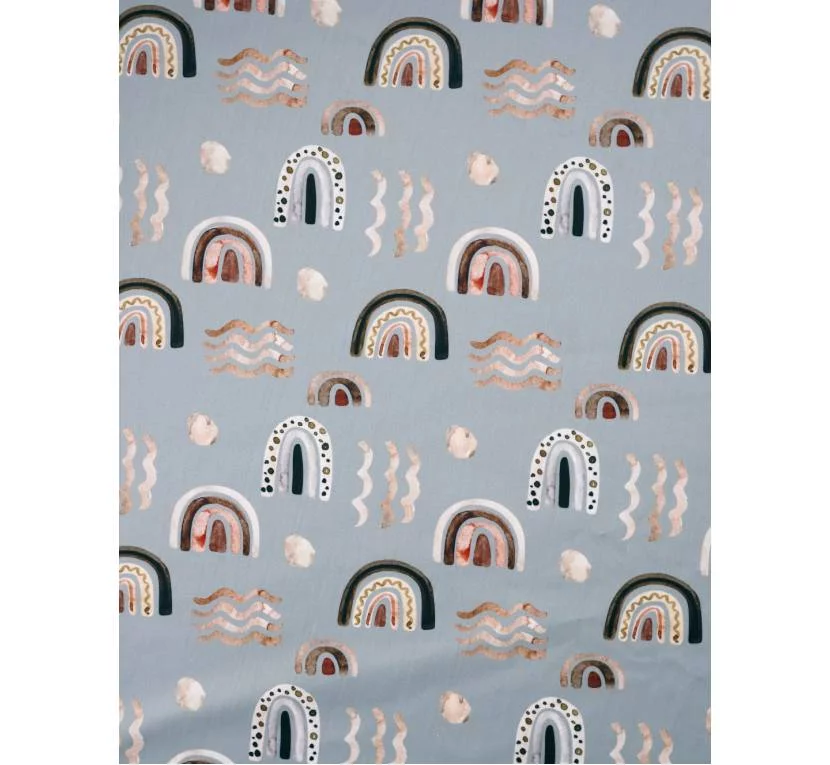 Принтованный велюр SOFT TĘCZA 04 в Toptextil Україна