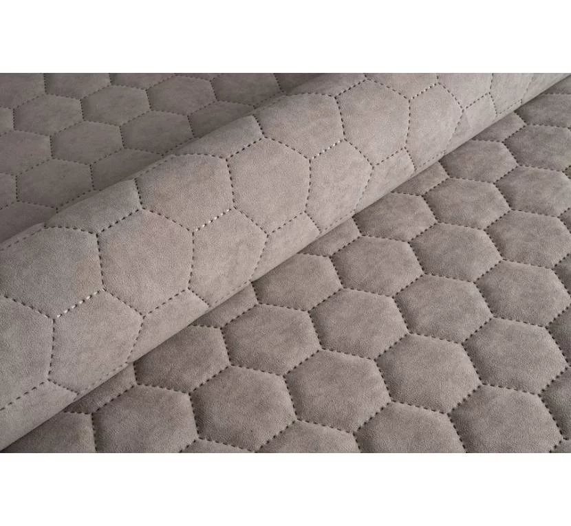 Велюр стеганый Uttario Velvet 3D 2975/U5/O100 Платиново-Серый