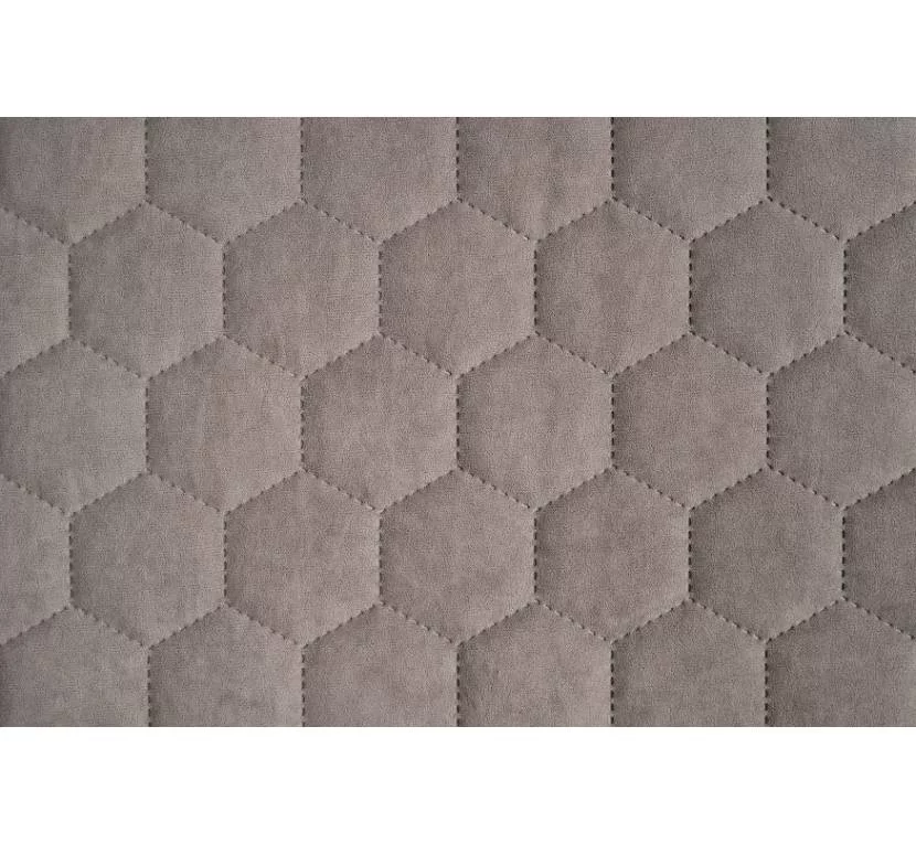 Велюр стеганый Uttario Velvet 3D 2975/U5/O100 Платиново-Серый Купить