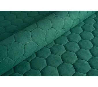 Велюр стеганый Uttario Velvet 3D 2951/U5/O100 Изумрудный