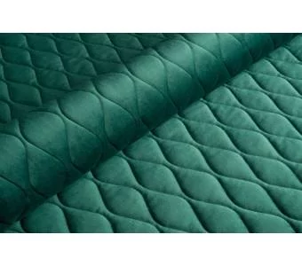 Ткань мебельная Велюр стеганый Magic Velvet 3D 2225/P117/O100 Изумрудный