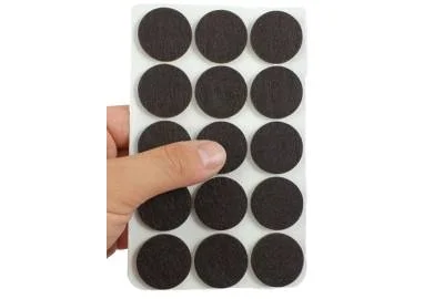 Подкладка фетровая самоклеящаяся круг KM316 28 мм Коричневый