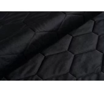 Ткань мебельная Велюр стеганый Magic Velvet 3D 2219/P137/O100 Черный