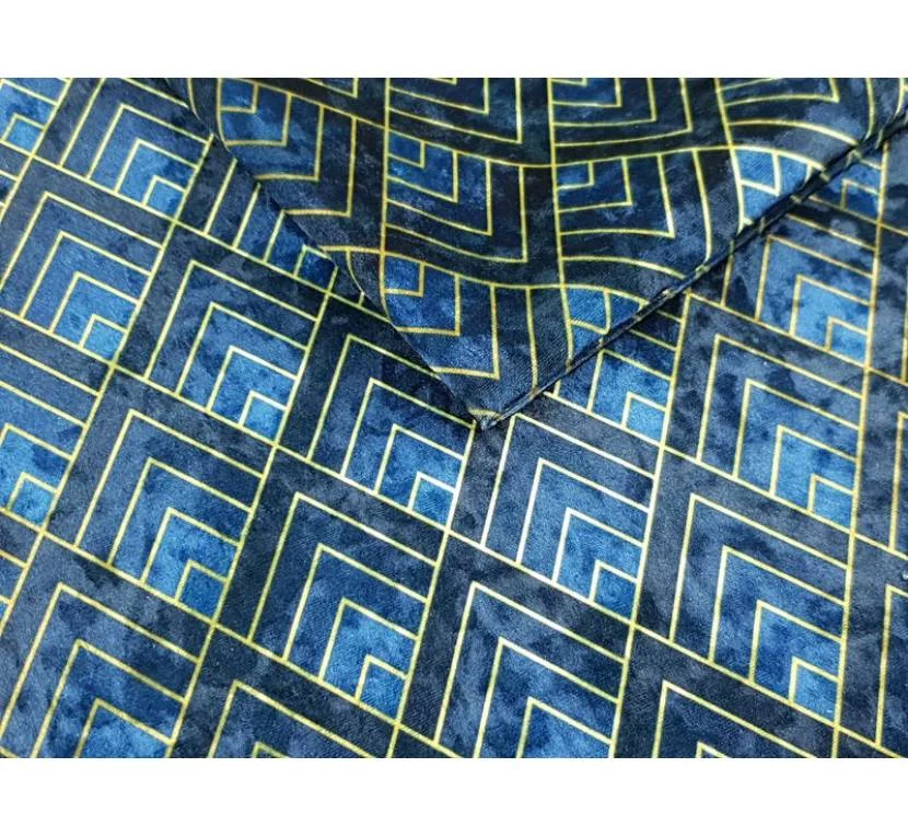 Принтований велюр CRUSH ROMBY ARTDECO 02 Купити