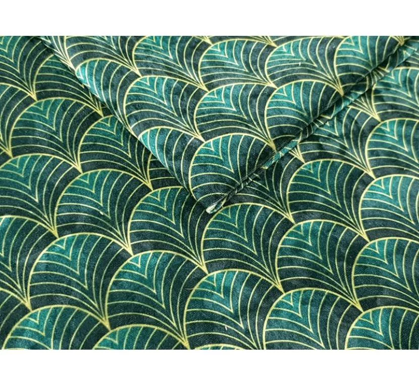 Принтованный велюр CRUSH WACHLARZE ARTDECO 03 Купить