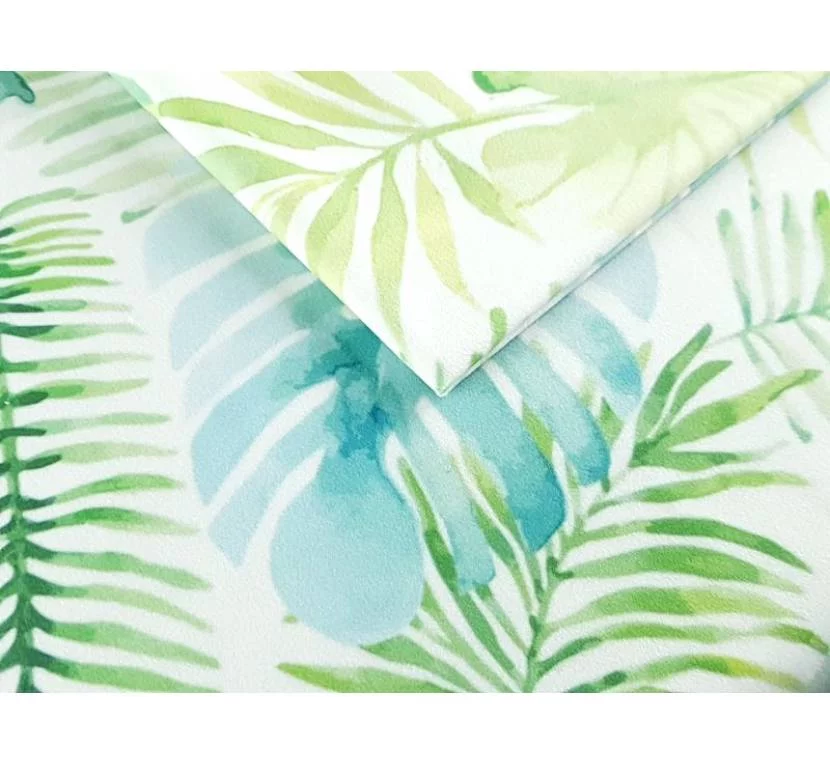 Принтованный велюр SOFT MONSTERA 01 Купить