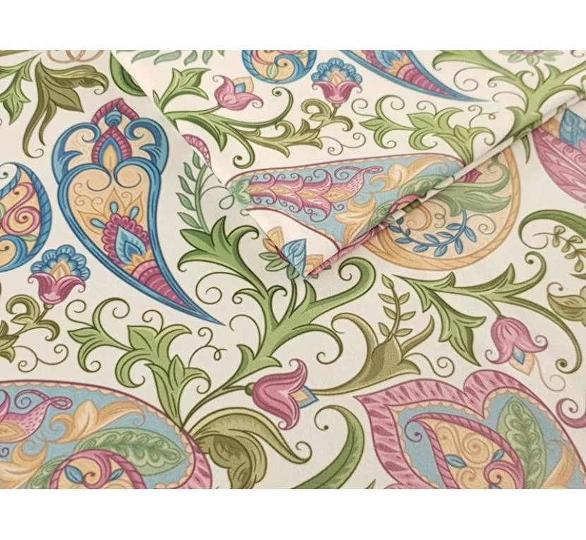 Принтований велюр SOFT PAISLEY 01 Купити