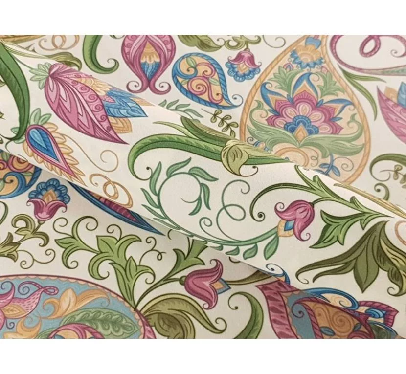 Принтований велюр SOFT PAISLEY 01