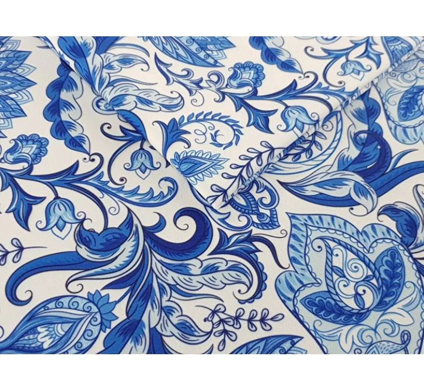 Принтований велюр SOFT PAISLEY 02 Купити