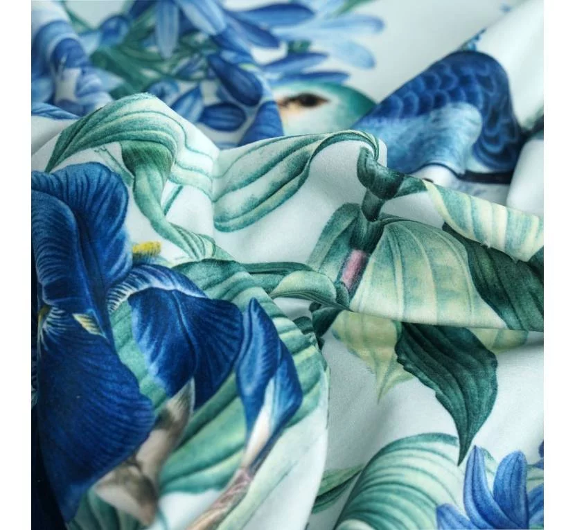 Принтованный велюр WONDER NO 112 в магазинеToptextil Україна