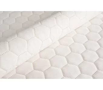 Велюр стеганый Uttario Velvet 3D 2978/U5/O100 Молочный