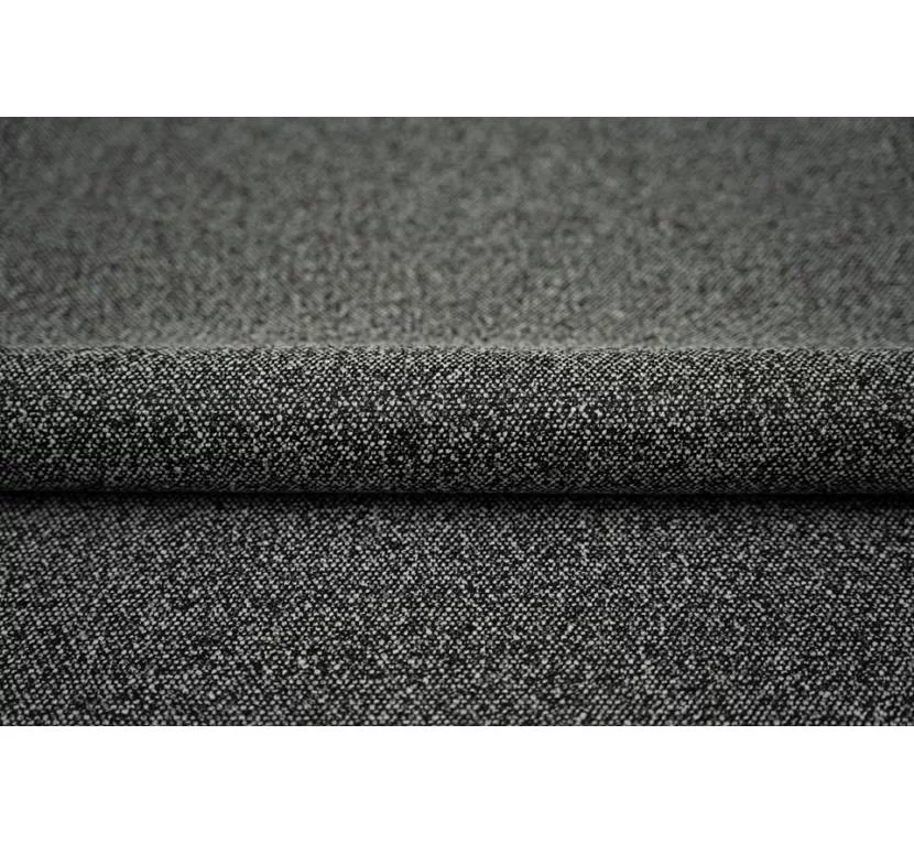 Тканина меблева Рогожка Zora 21307 Сіра в магазині Toptextil Україна