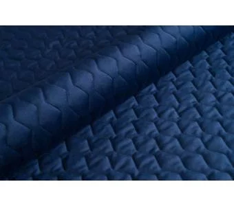 Ткань мебельная Велюр стеганый Magic Velvet 3D 2216/P128/O100 Темно-Синий