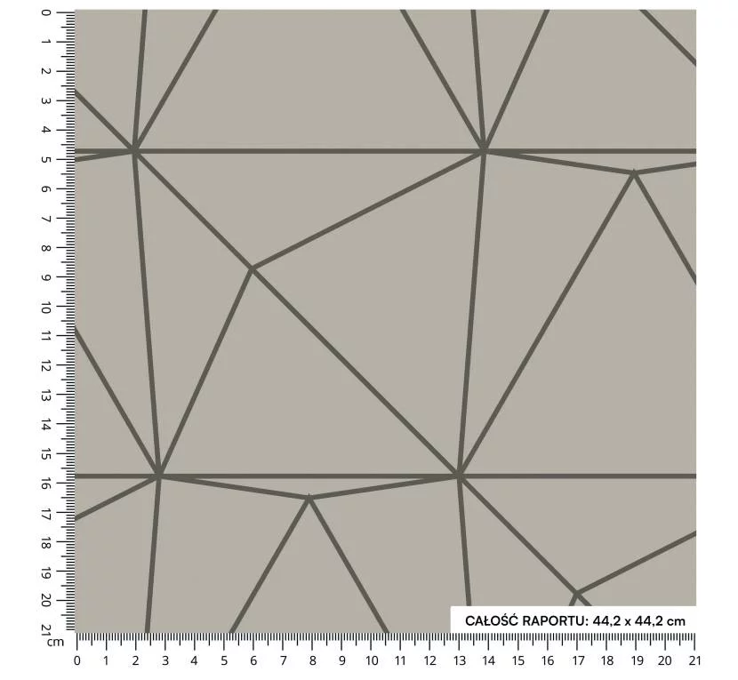 Принтованный велюр SOFT LINIE GEOMETRYCZNE 01 С доставкой