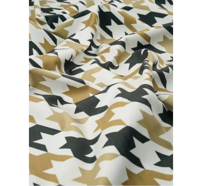 Принтованный велюр SOFT PEPITKA DUŻA 04 в Toptextil Україна
