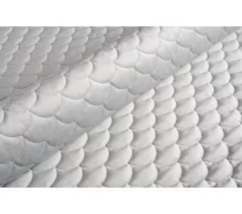 Ткань мебельная Велюр стеганый Magic Velvet 3D 2240/P153/O100 Перламутрово-Серый