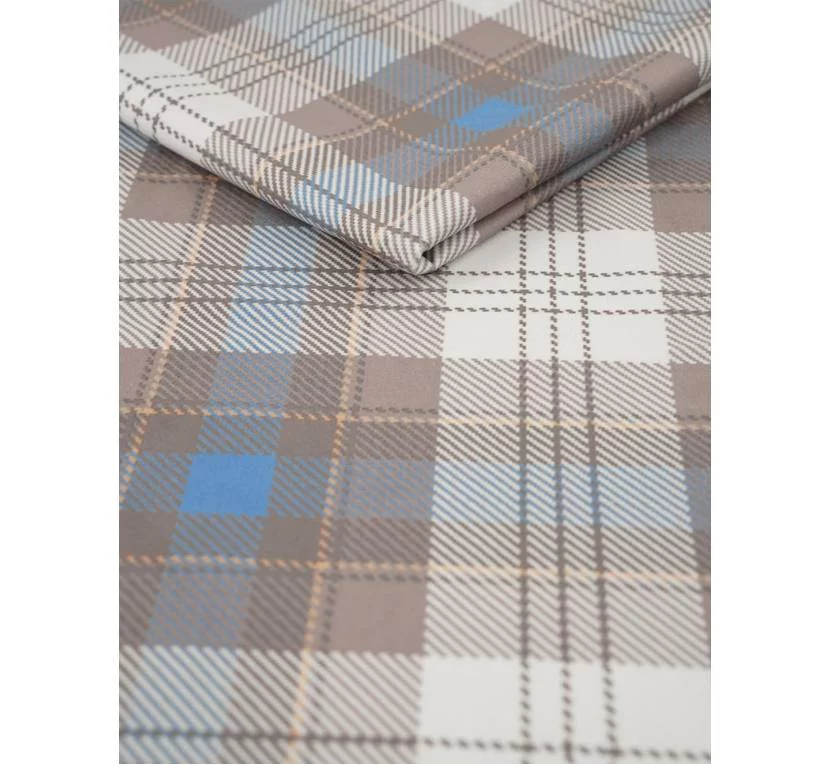 Принтований велюр SOFT KRATKA 08 в магазині Toptextil Україна