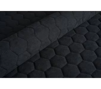 Велюр стеганый Uttario Velvet 3D 2980/U5/O100 Черный