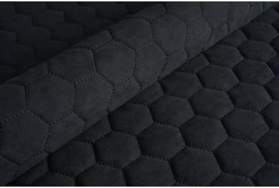 Велюр стеганый Uttario Velvet 3D 2980/U5/O100 Черный