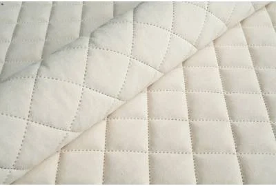 Велюр стеганый Uttario Velvet 3D 2978/U1/O100 Молочный