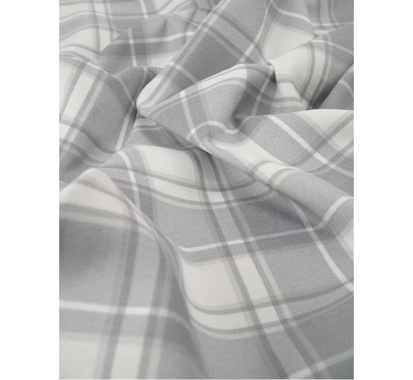 Принтованная рогожка CANVA KRATKA 03 в магазинеToptextil Україна