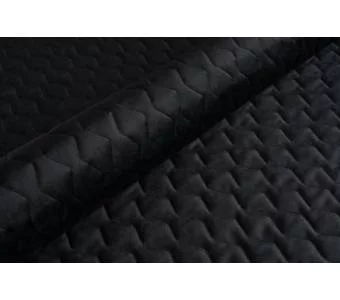 Ткань мебельная Велюр стеганый Magic Velvet 3D 2219/P128/O100 Черный
