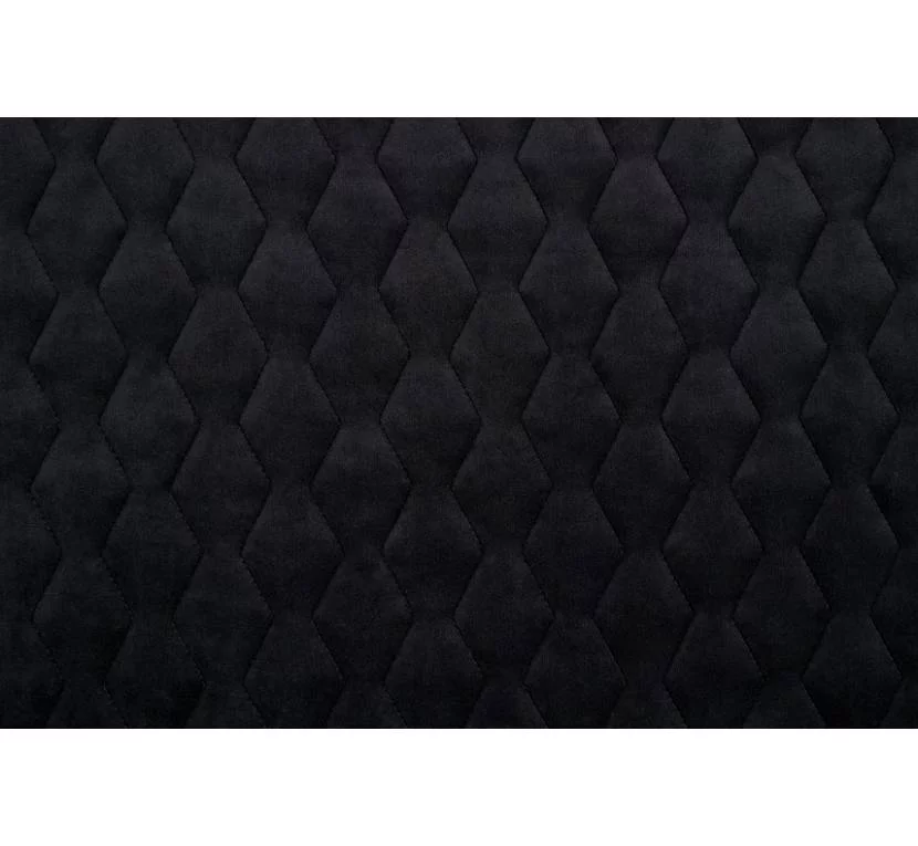 Ткань мебельная Велюр стеганый Magic Velvet 3D 2219/P128/O100 Черный Купить