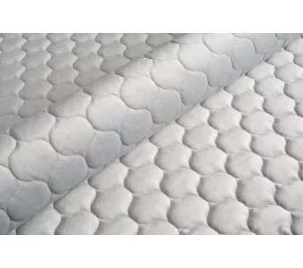 Ткань мебельная Велюр стеганый Magic Velvet 3D 2240/P106/O100 Перламутрово-Серый