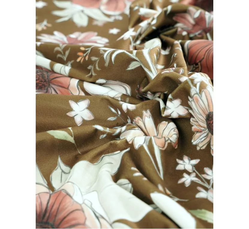 Принтований велюр WONDER MALOWANE KWIATY 02 в Toptextil Україна