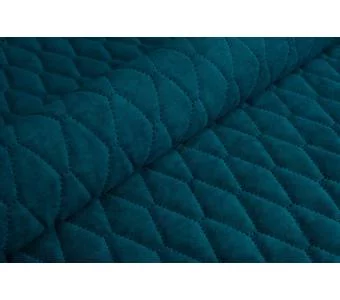 Велюр стеганый Uttario Velvet 3D 2953/U6/O100 Синий