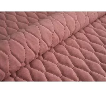 Велюр стеганый Uttario Velvet 3D 2955/U6/O100 Пудровый
