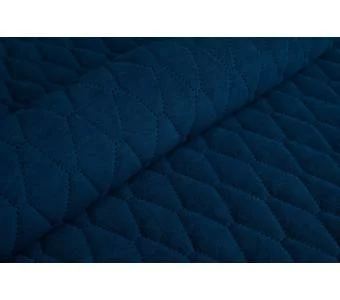 Велюр стеганый Uttario Velvet 3D 2967/U6/O100 Темно-Лазурный